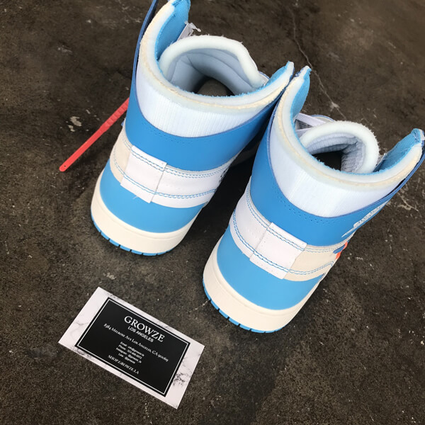 【ナイキ コピー】US14 32cm OFF-WHITE x Air Jordan 1 Powder Blue 20030301