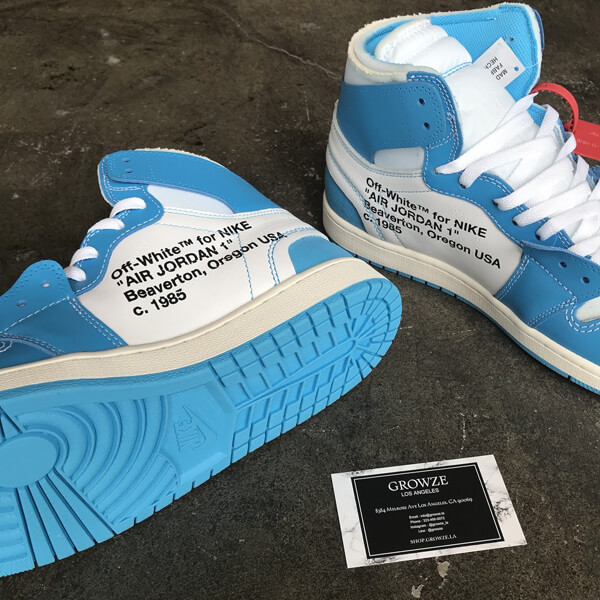 【ナイキ コピー】US14 32cm OFF-WHITE x Air Jordan 1 Powder Blue 20030301