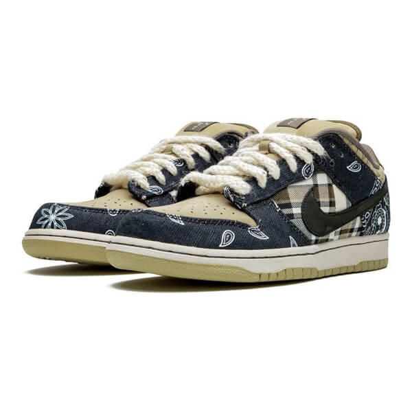 大人気コラボ！【ナイキ トラヴィス 偽物】 DUNK LOW×TRAVIS SCOTT コラボ入手困難トラビス ダンク ロー CT5053-001