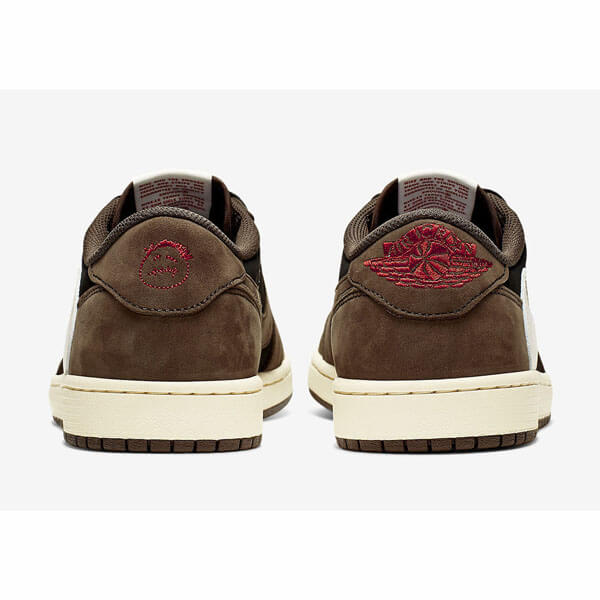 ナイキ ジョーダン トラビス 偽物★Travis Scott x  エアージョーダン 1 Retro Low OG SP AW19 Mocha CQ4277-001