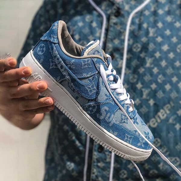 シュプリーム ルイヴィトン ナイキ エアフォース1 偽物 Air Force 1 By FRE Customs 21070631