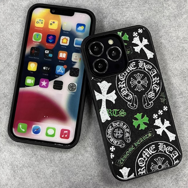 【新作】クロムハーツ ケース偽物 iPhone 16/15/14/13/12/Pro Max/Plus/Pro/Phoneケース コピー Phone007