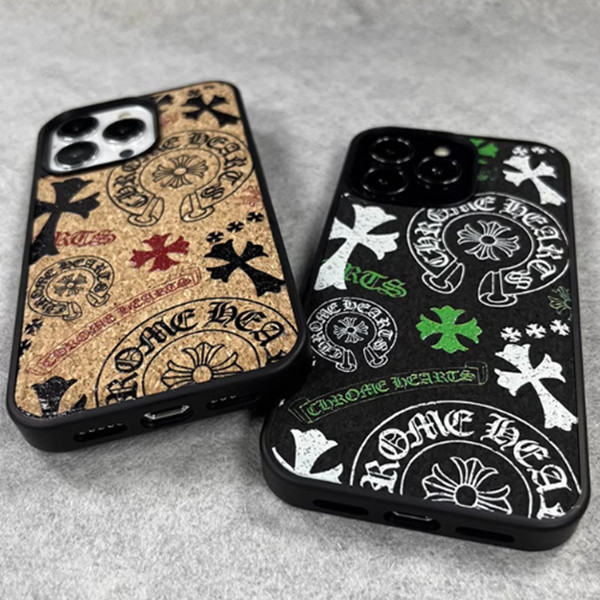 【新作】クロムハーツ ケース偽物 iPhone 16/15/14/13/12/Pro Max/Plus/Pro/Phoneケース コピー Phone007
